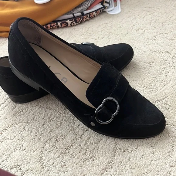Black loafers!